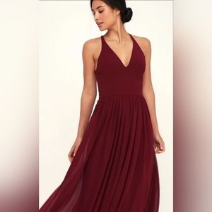 Lulus bridesmaid dress